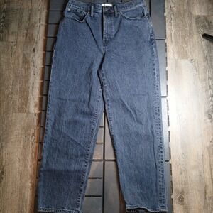 Madewell The Dad Jean Wide Leg‎ Jean Women's Size 29 Zip Fly Denim -JA127